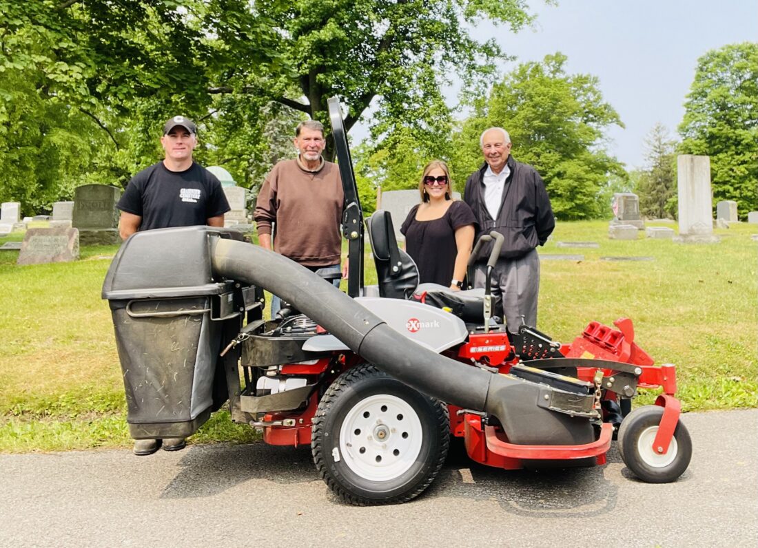 Grandview Cemetery receives new lawn mower News, Sports, Jobs Salem